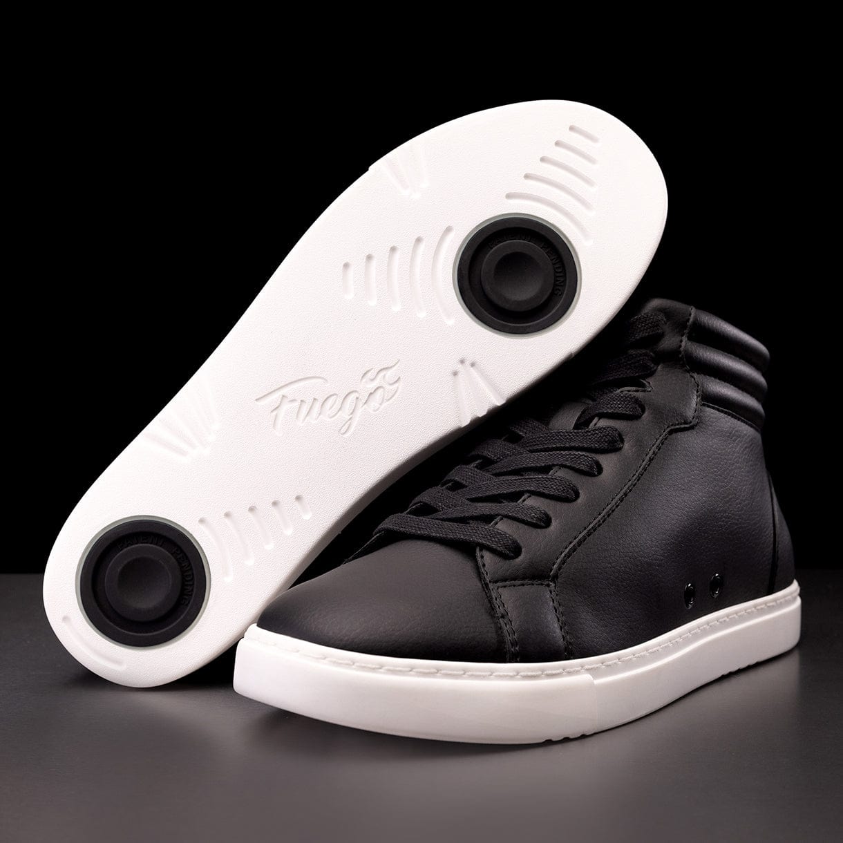 Online Only Fuego Black High-top Dance Sneaker