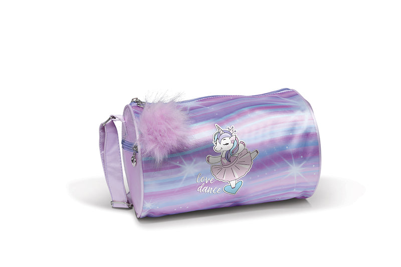Dansbagz Star Dance Duffel Bag For Women – Rhinestone Design, Adjustable Strap, 19.5 X 11.5 X 10.5 Inches