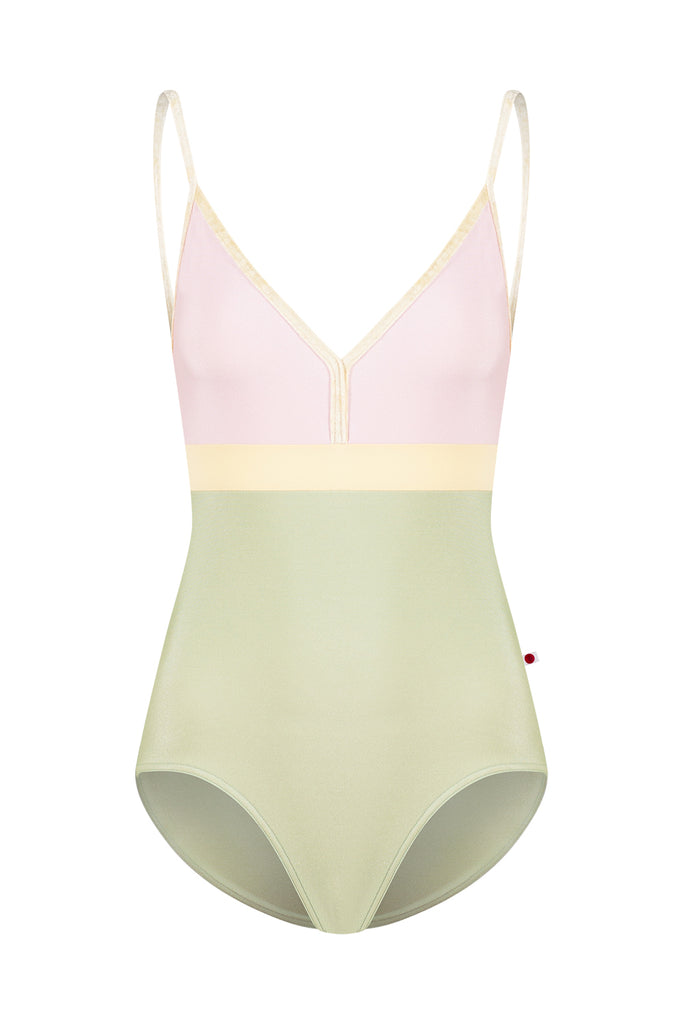 YUMIKO オリーブグリーン レオタード M YUMIKO オリーブグリーン レオタード M